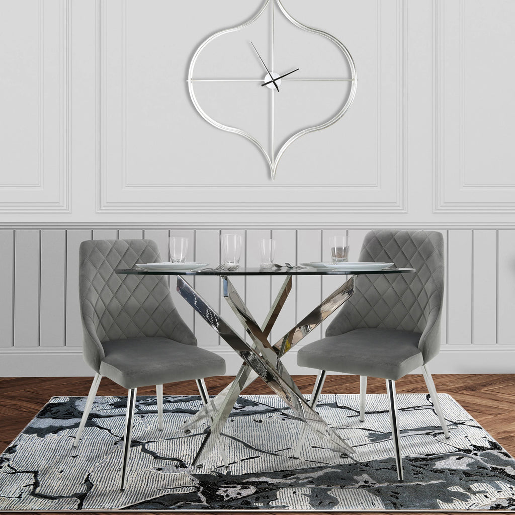 What Chair Styles Pair Well with a Metallic Dining Table?