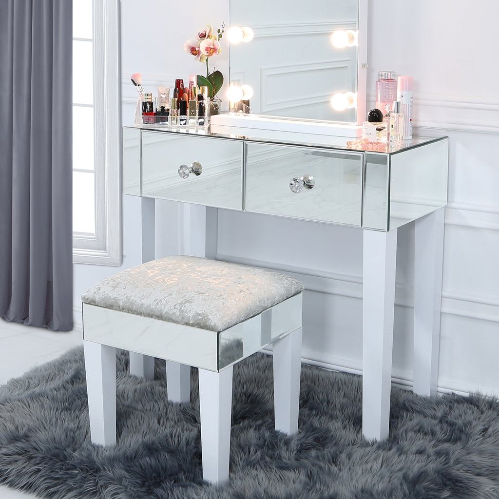 two drawer dressing table