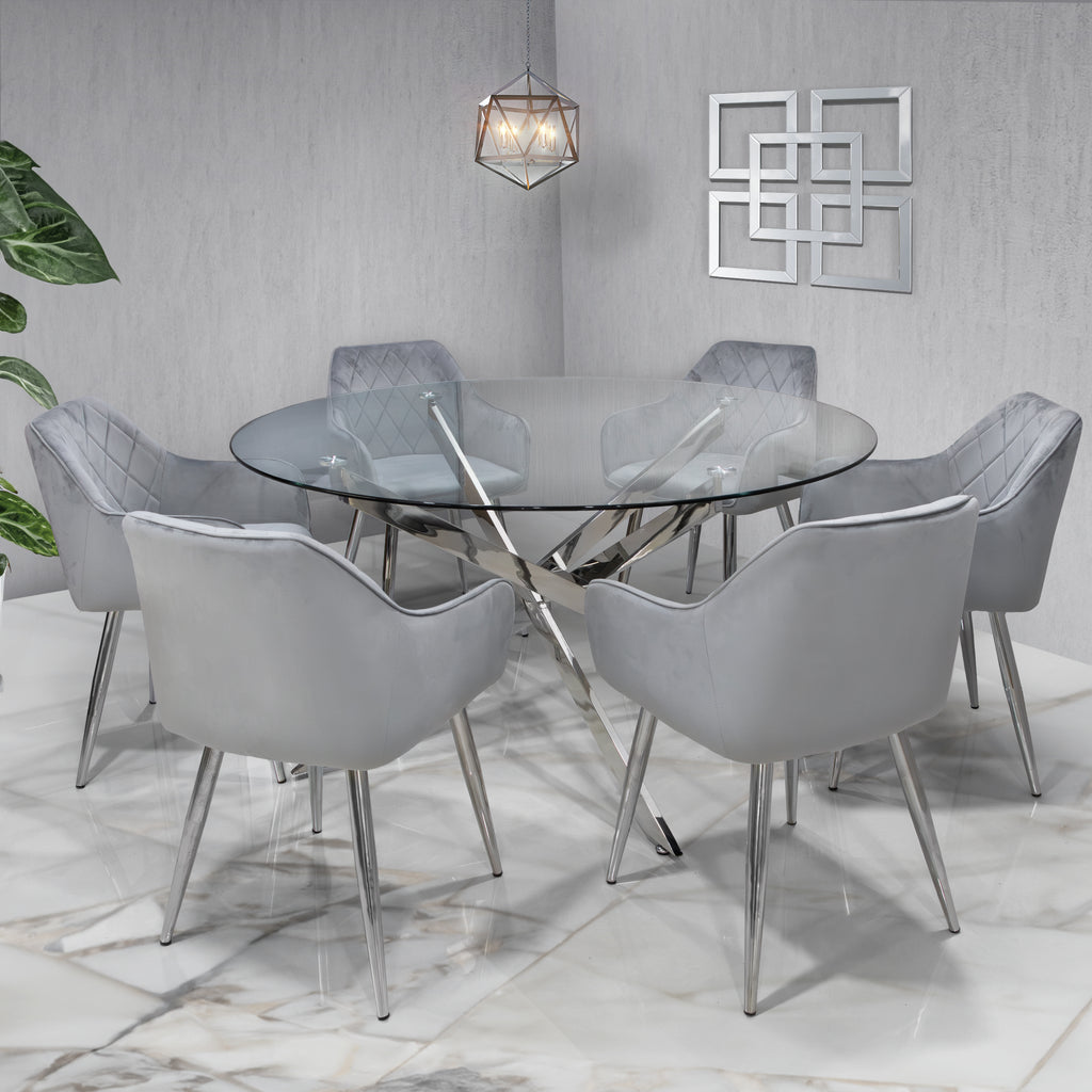 round dining table set of 6