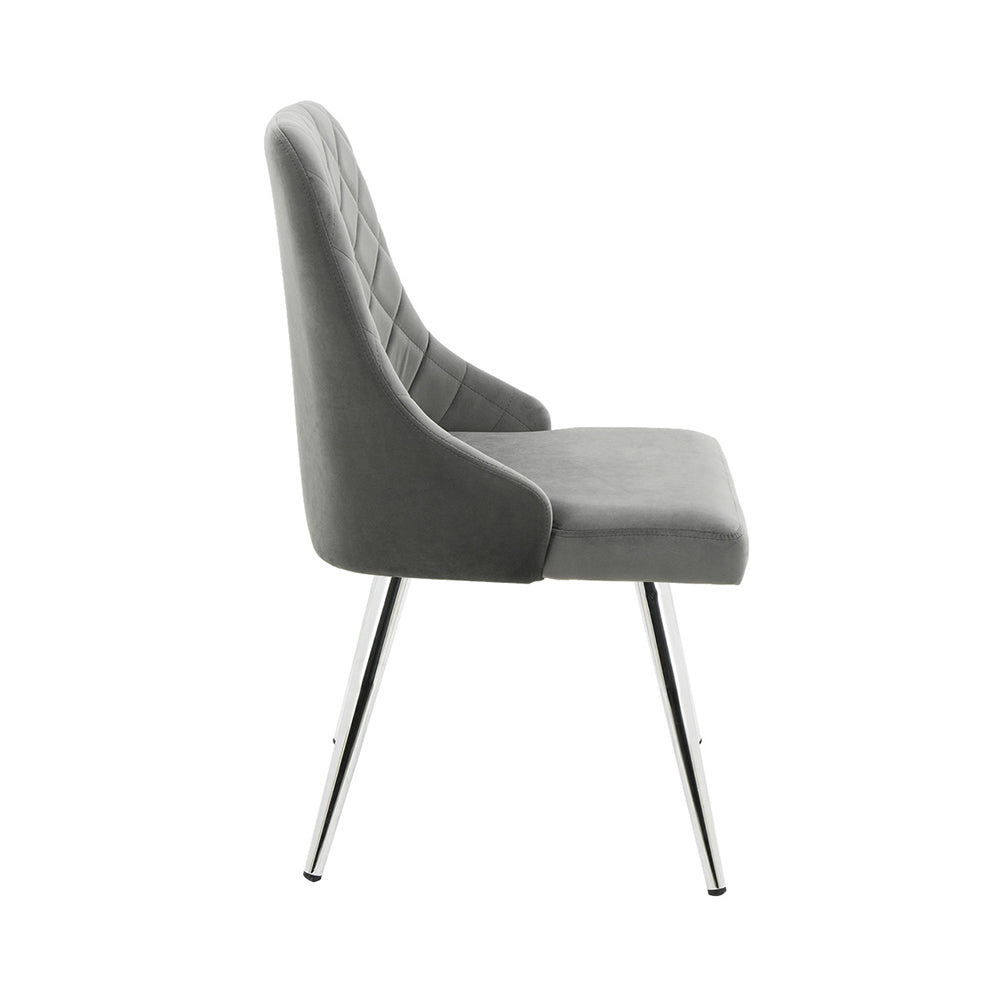 shop diner chair in grey color