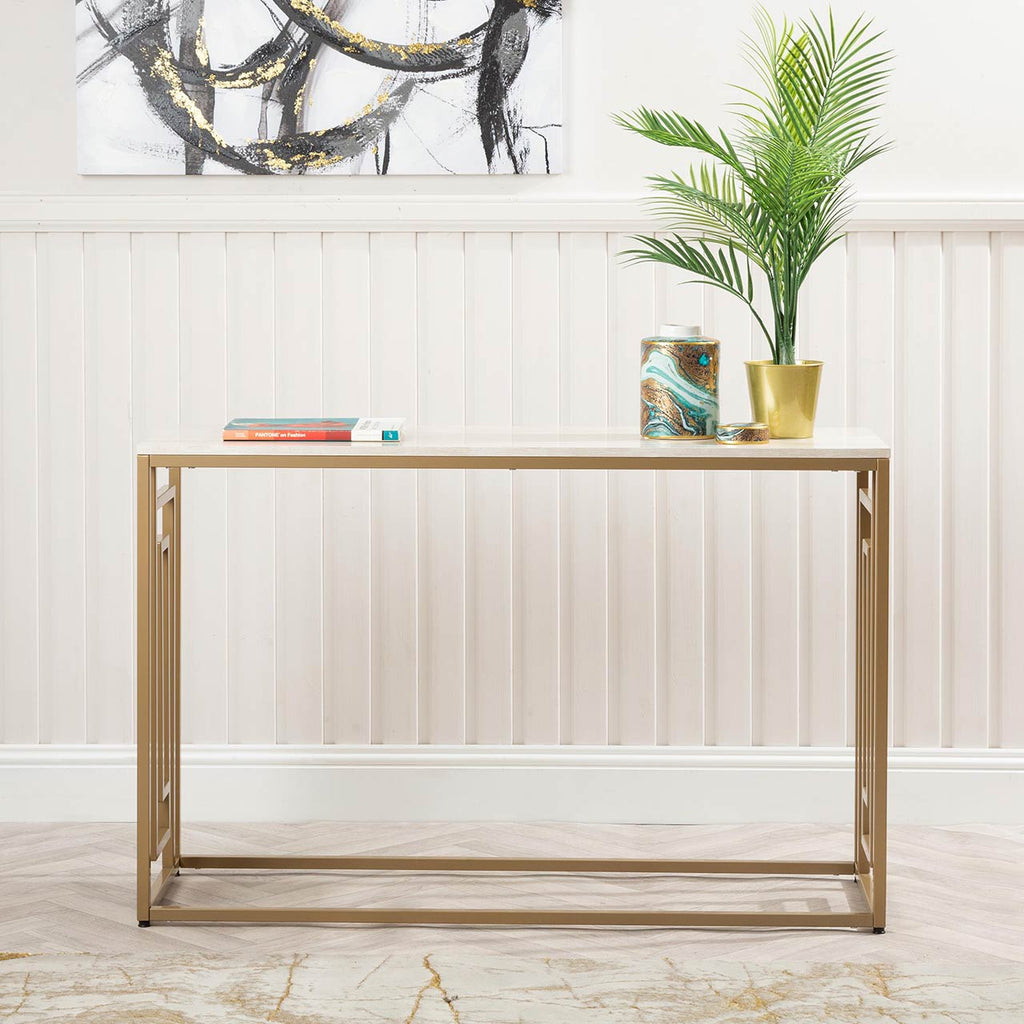 Top 6 Golden Coloured Console Table for Your Living Room