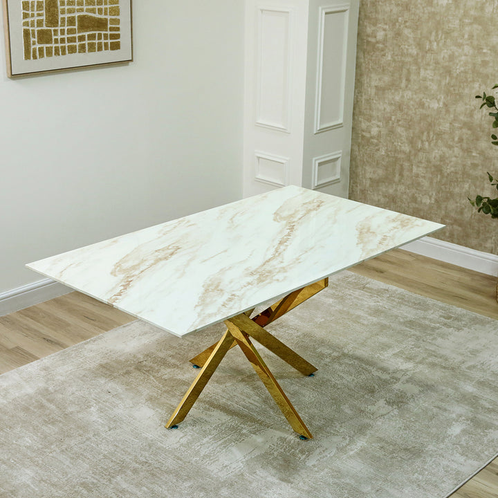 Cream Marble Craft Table Top