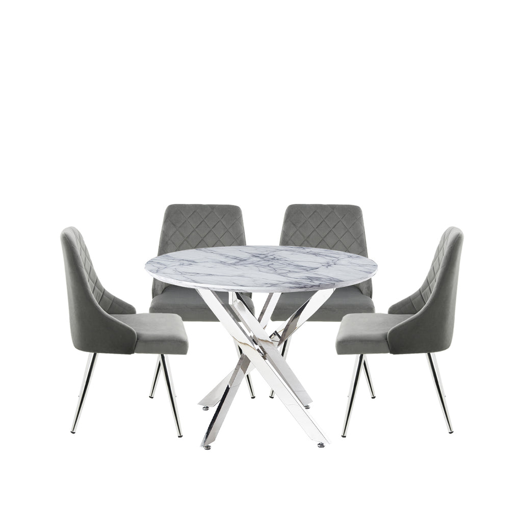 round dining table set of 4
