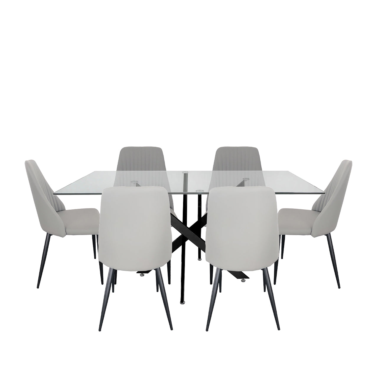 large dining table set 6 seater