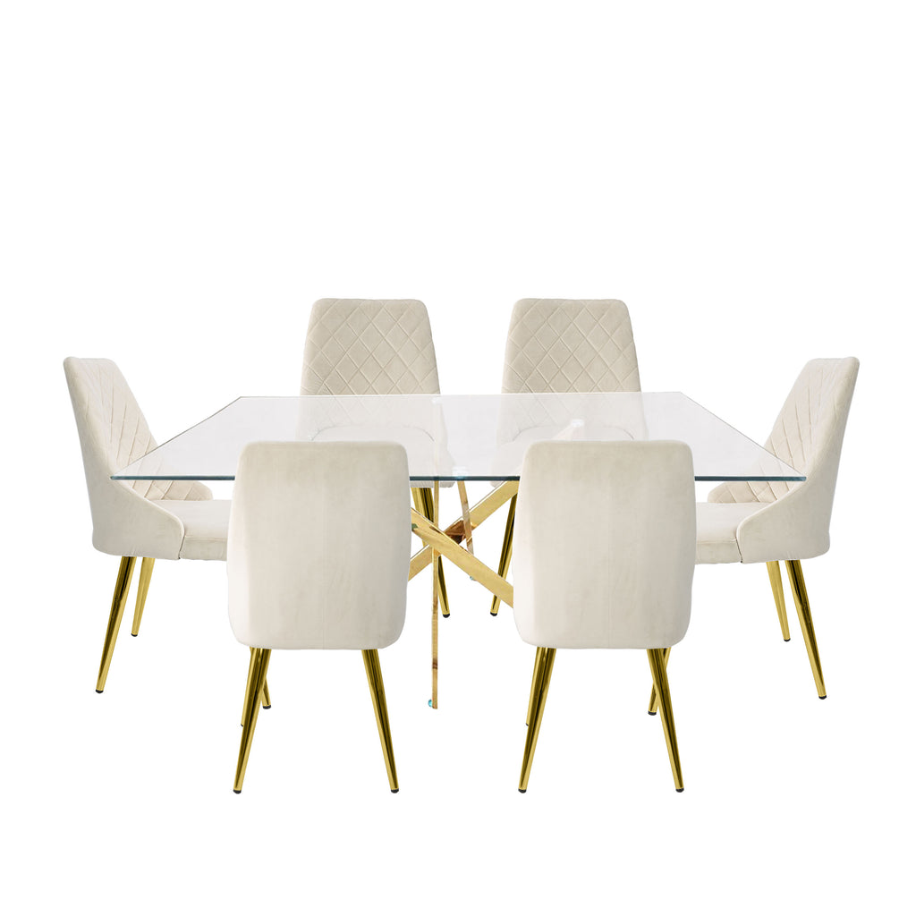 dining table set 6 seater