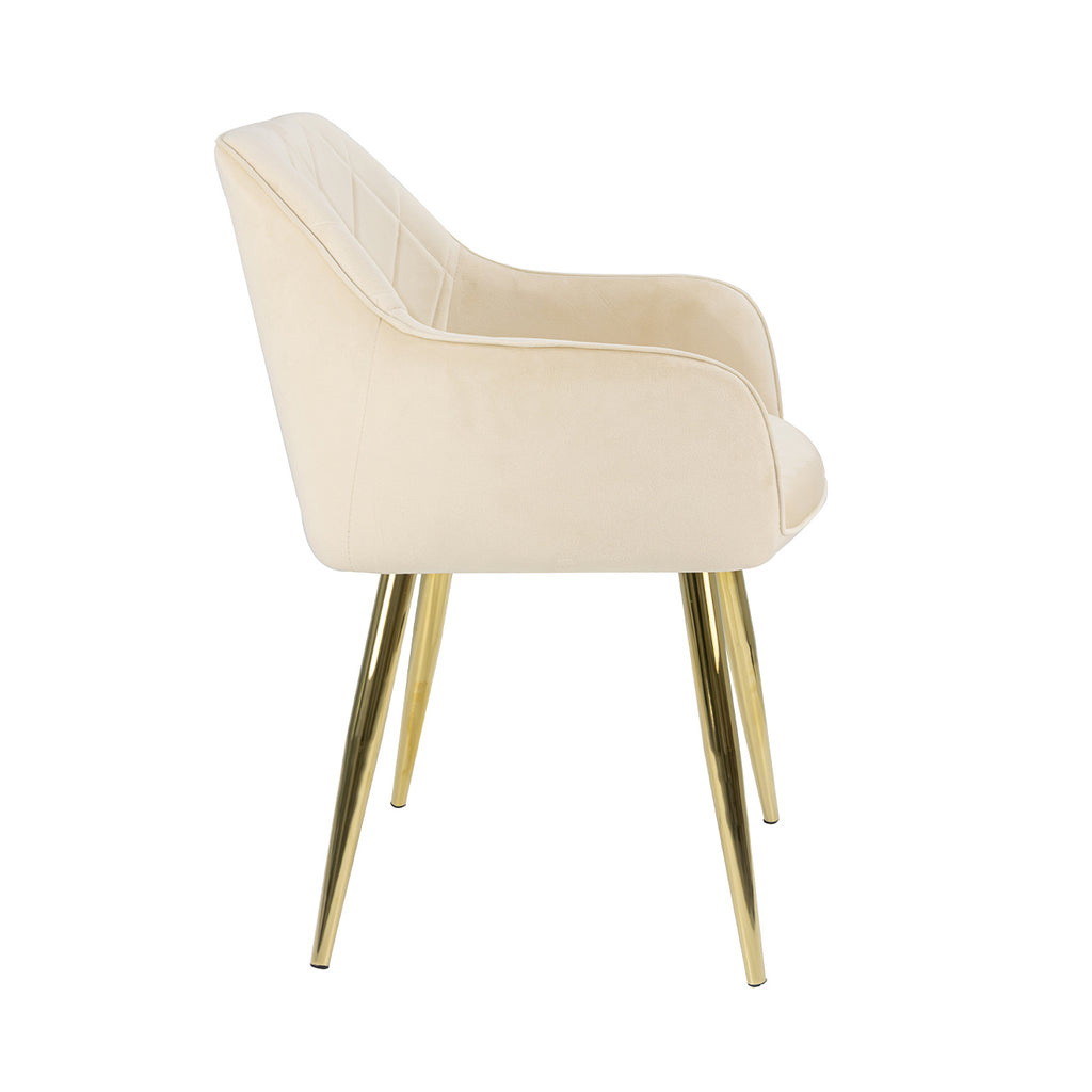 gold dining chair in Dubai