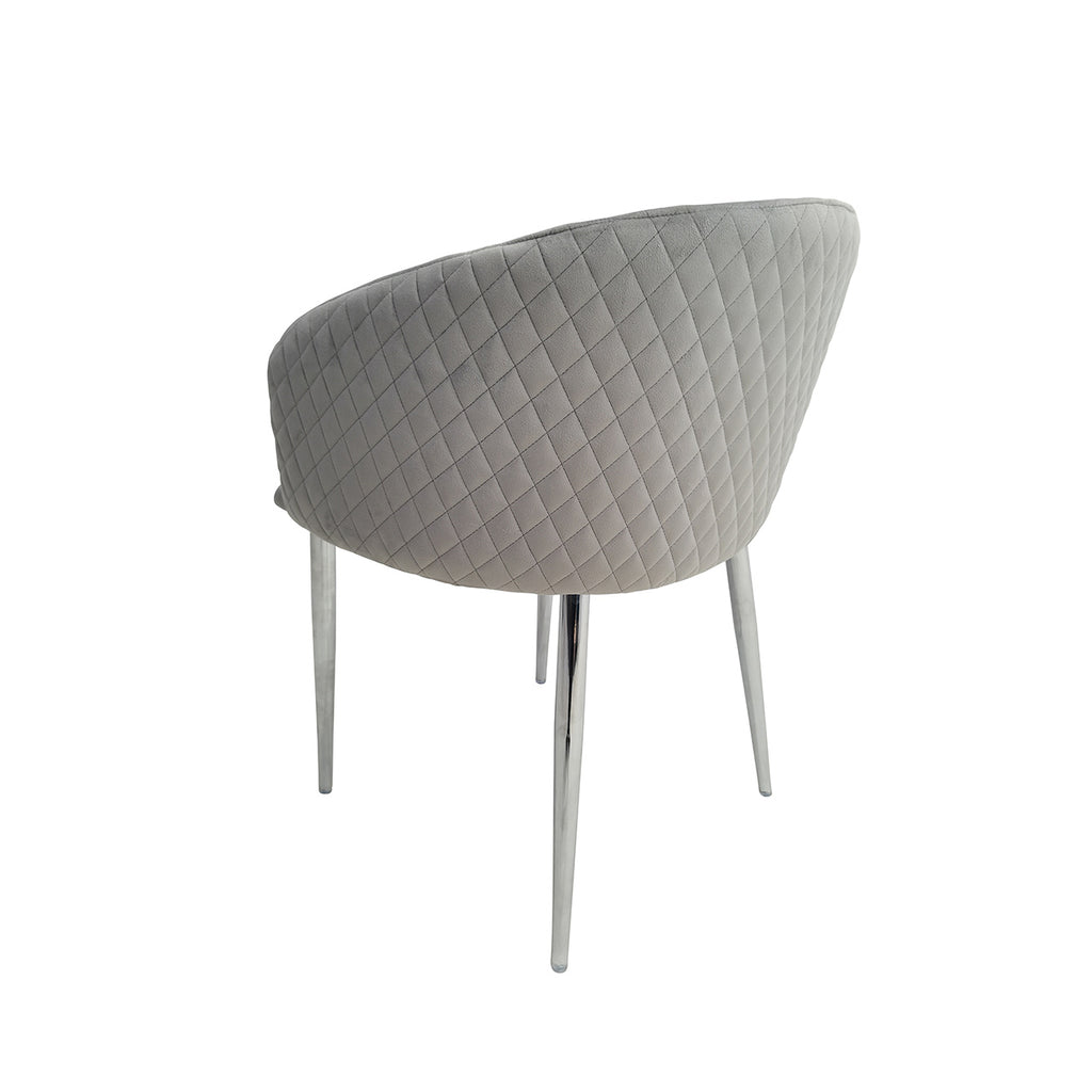 grey dining room chair