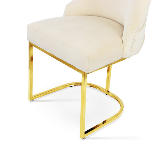 Gold-Finished Legs