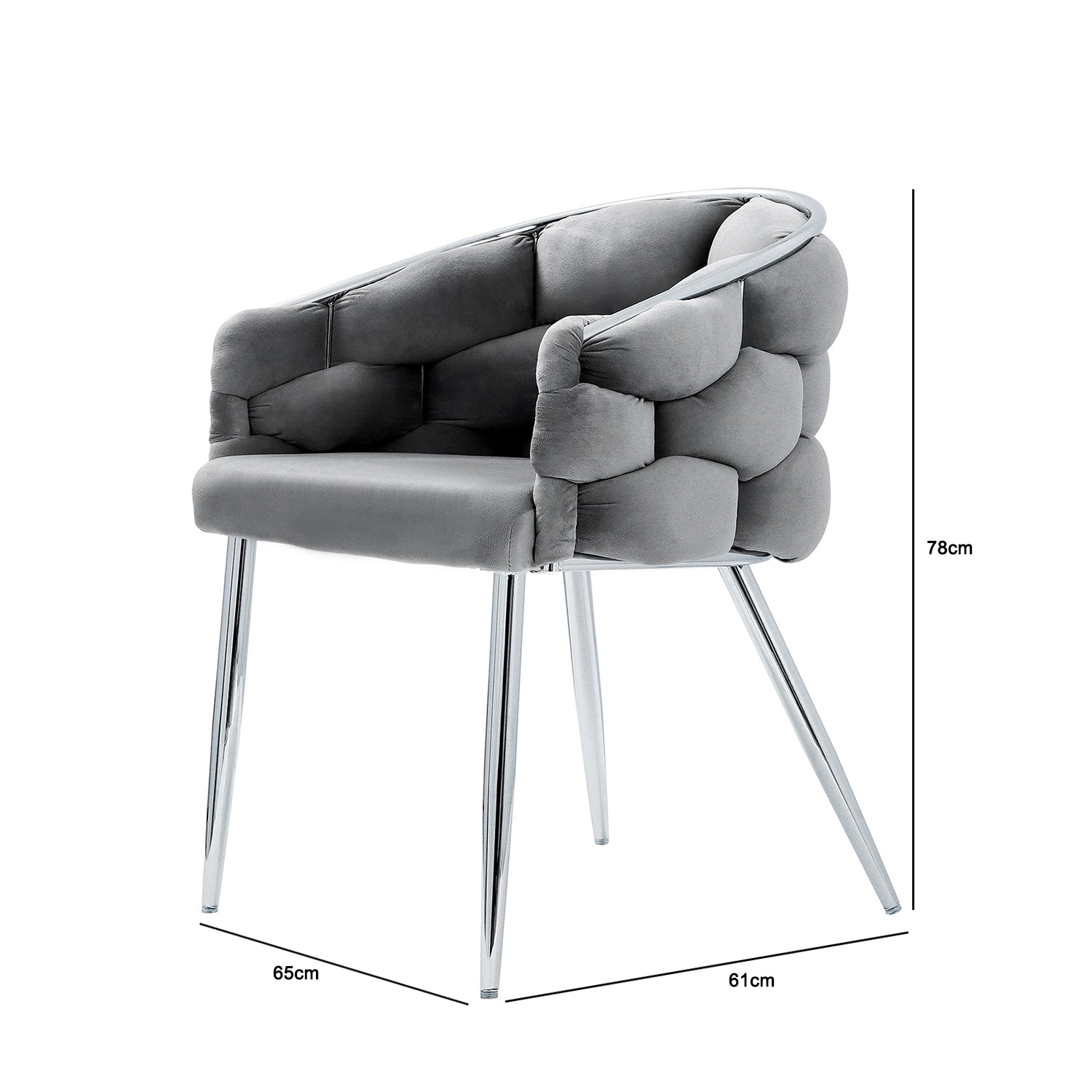 grey bubble chair
