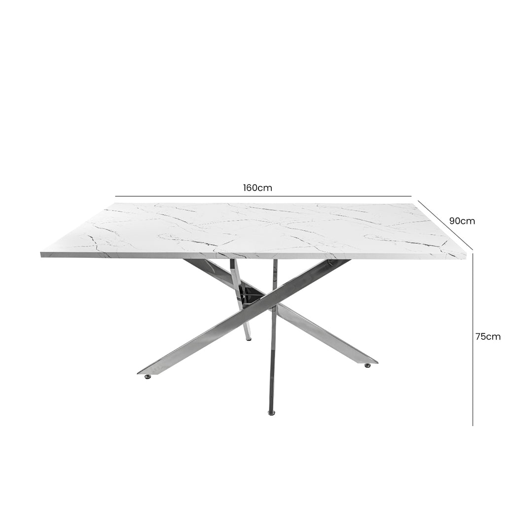 large marble dining table 