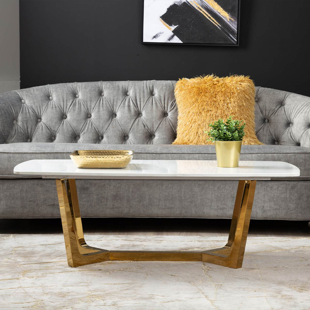 marble coffee table