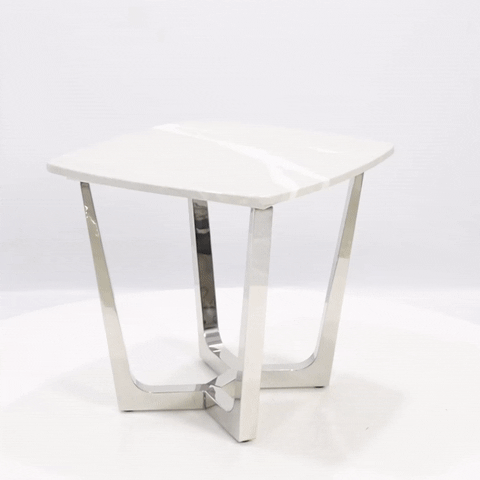 Silver end tables set of 2 deals
