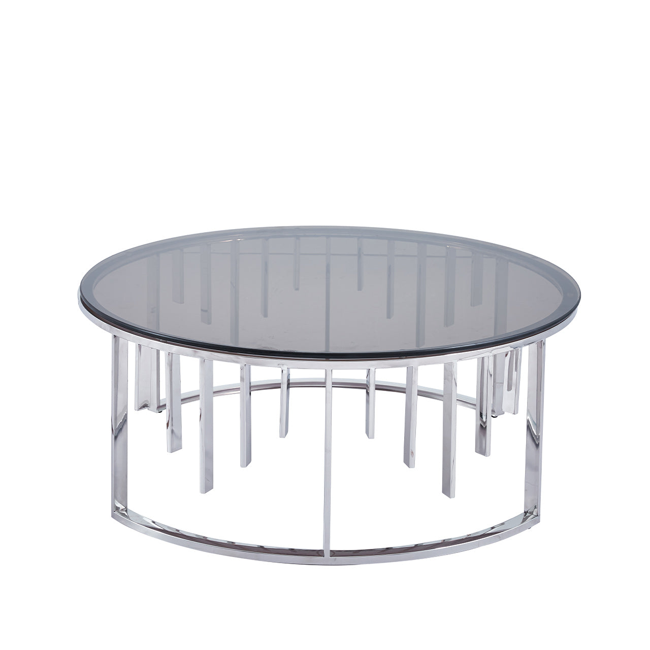 glass top coffee table