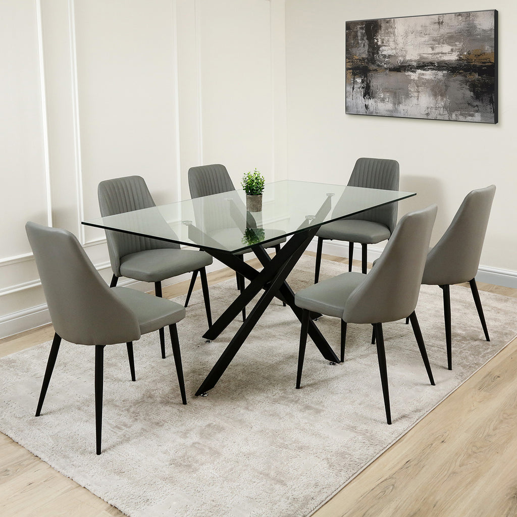 Misano Dining Table Set 6 Seater