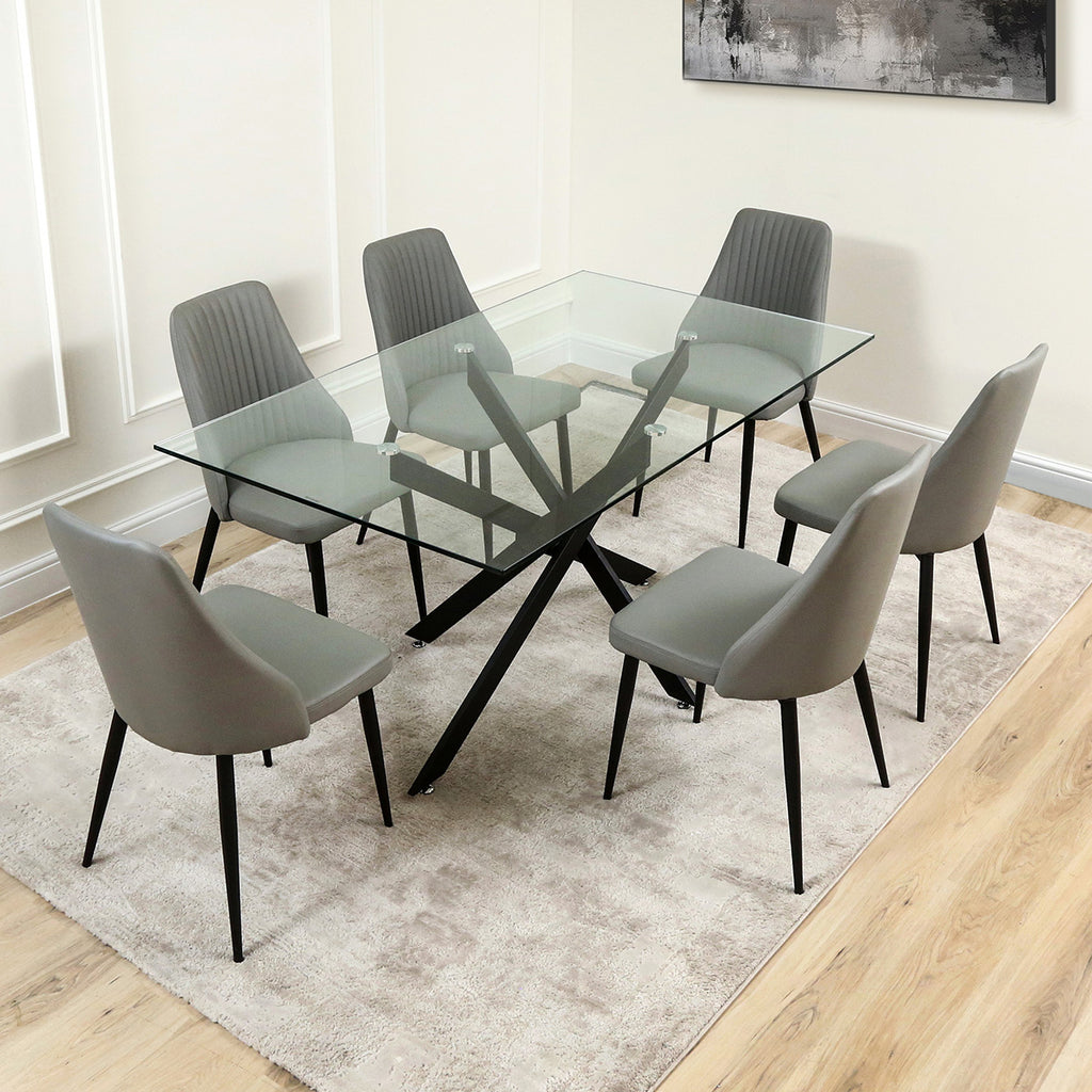 Misano Dining Table Set 6 Seater