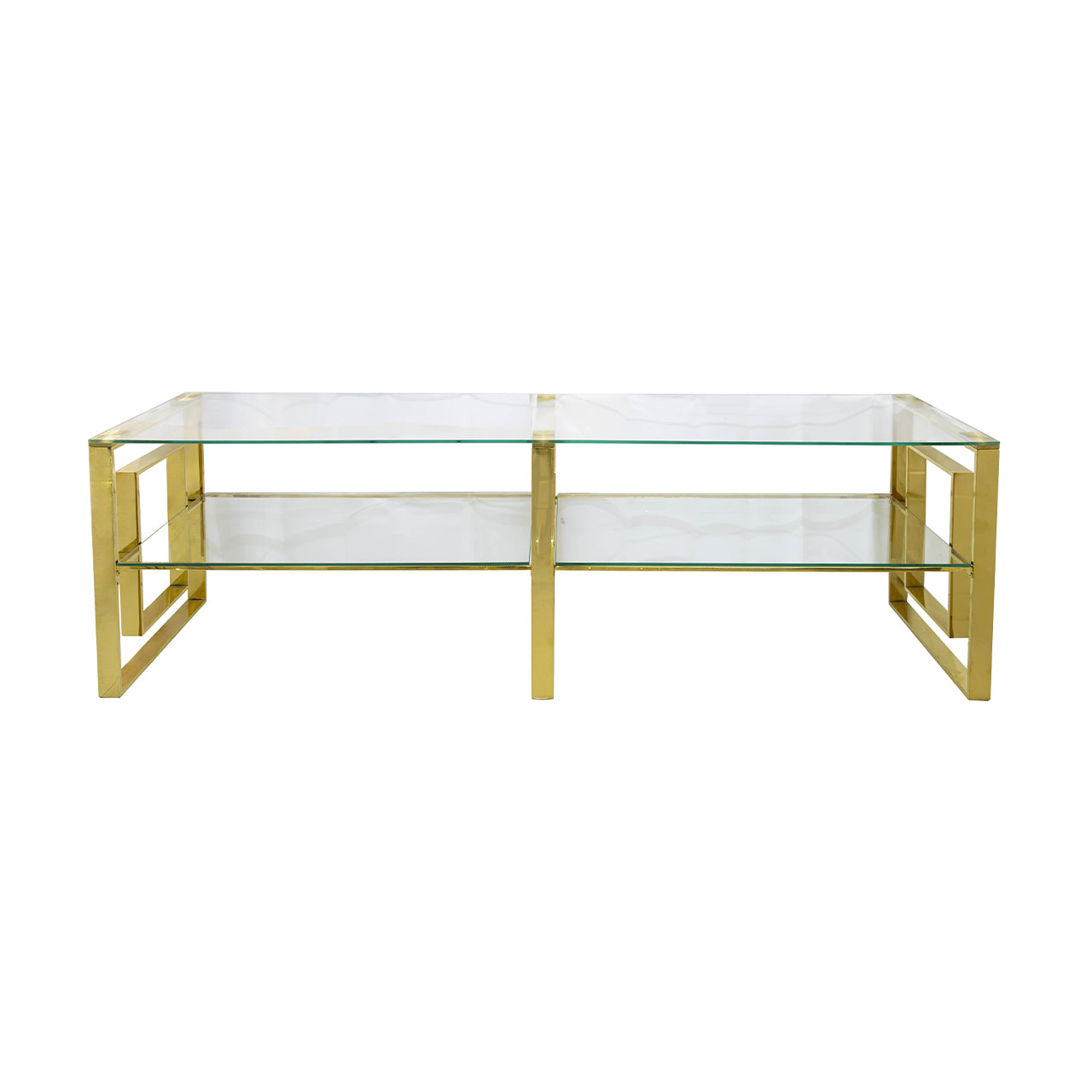 gold tv stand