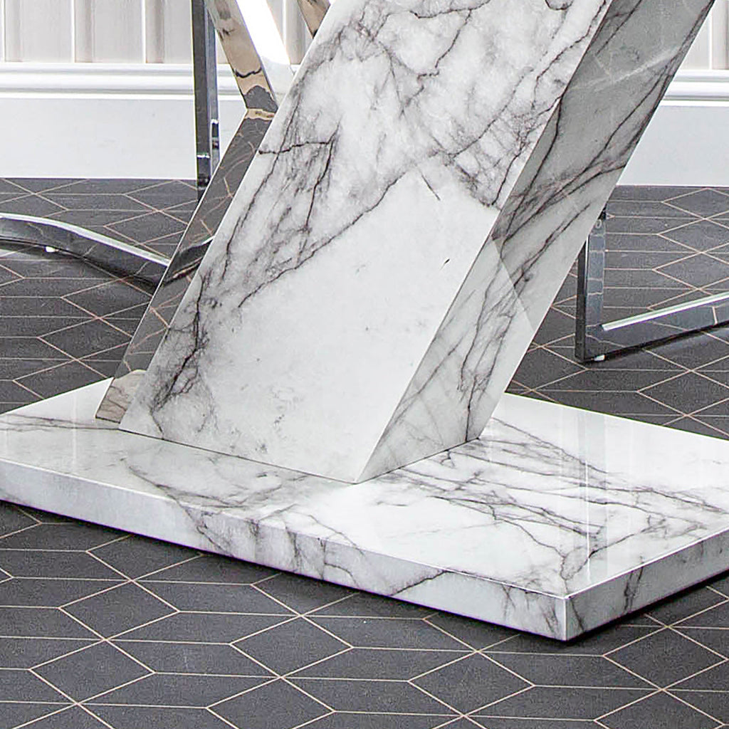 marble dining table