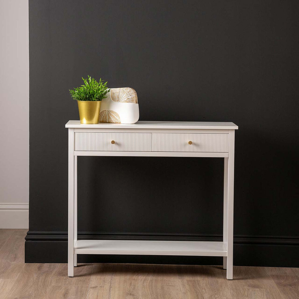 bedroom console table