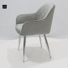 luxury velvet dining chair