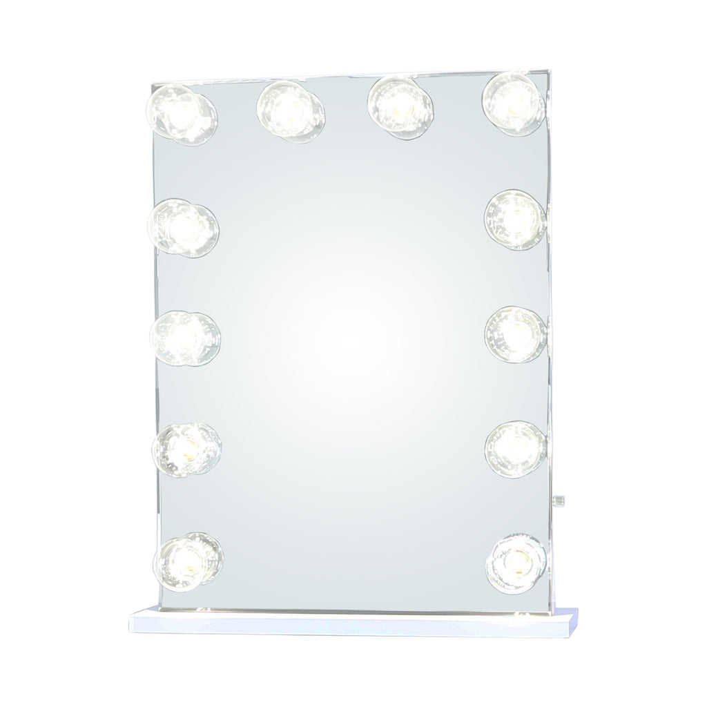 makeup mirror with dimmable lights