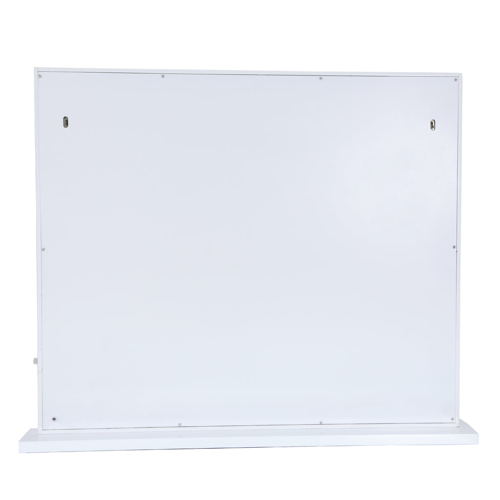 mounted makeup mirror