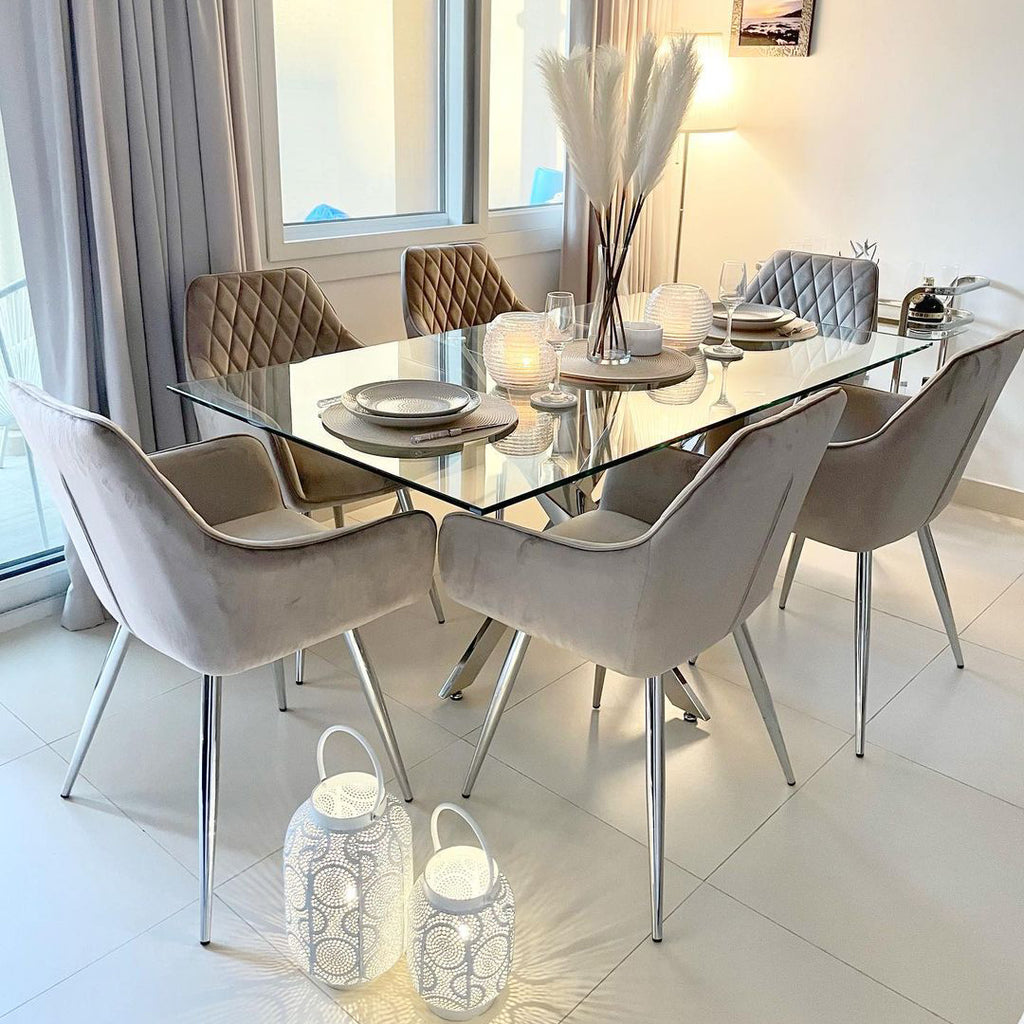 6 seater dining table set