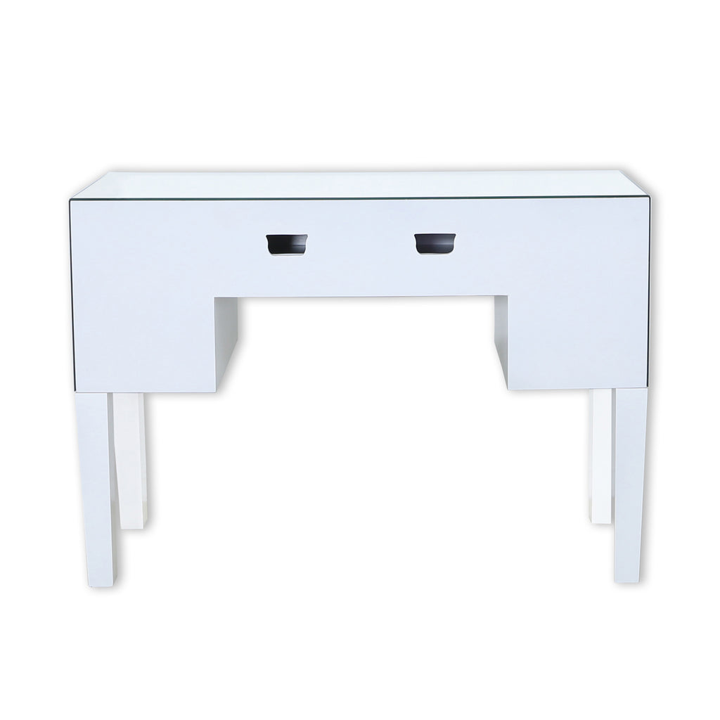 white dressing table