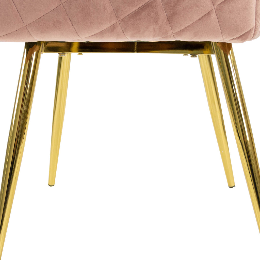 gold base chair in UAE