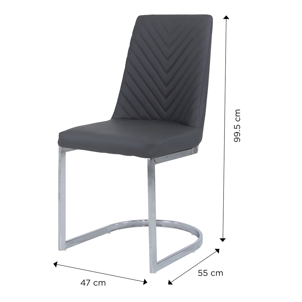 canelli grey chair