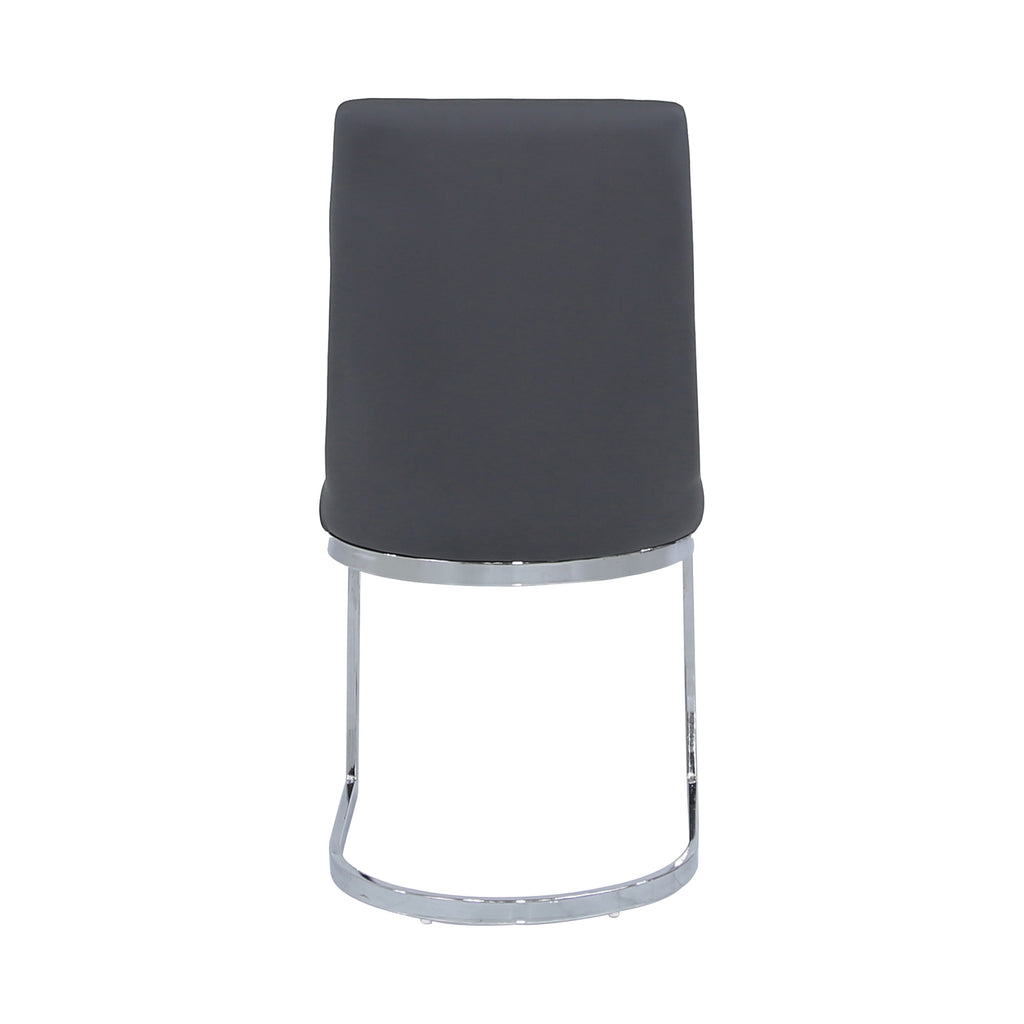 modern grey dining chair 