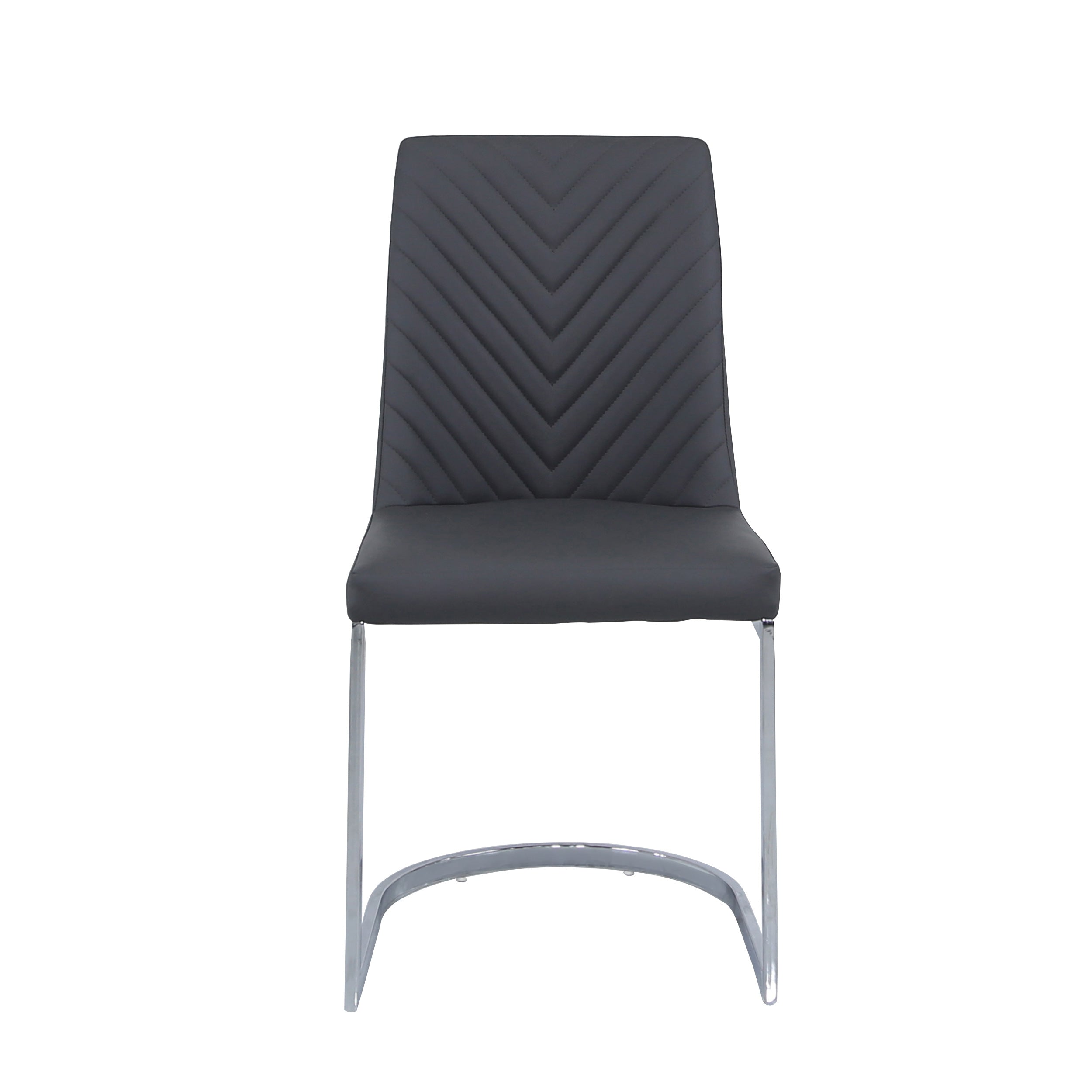 Dining Chairs Set of 2 Canelli Grey