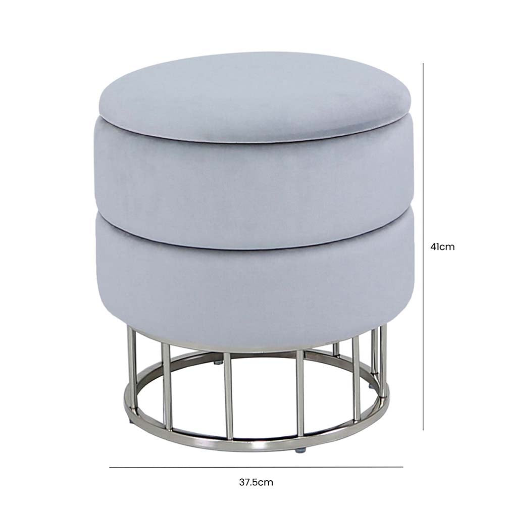 velvet stool