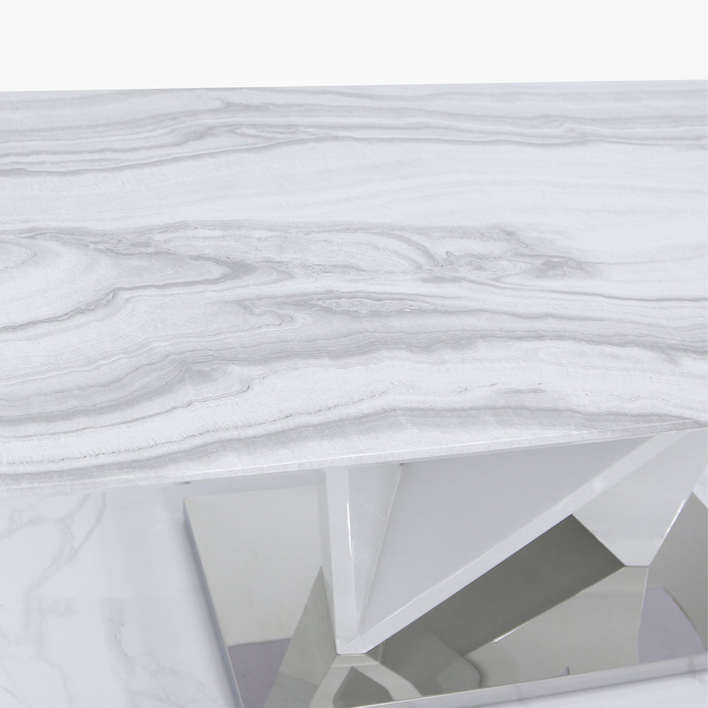 marble top dining table