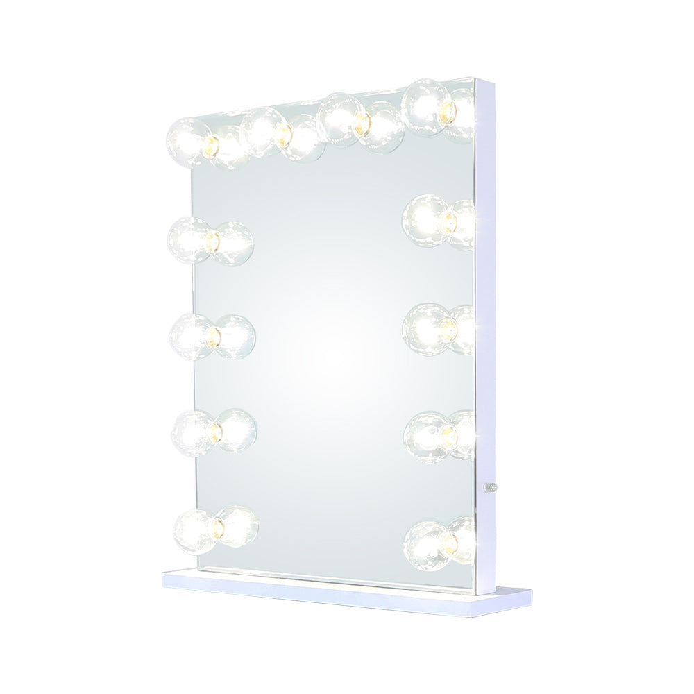large hollywood mirror with lights