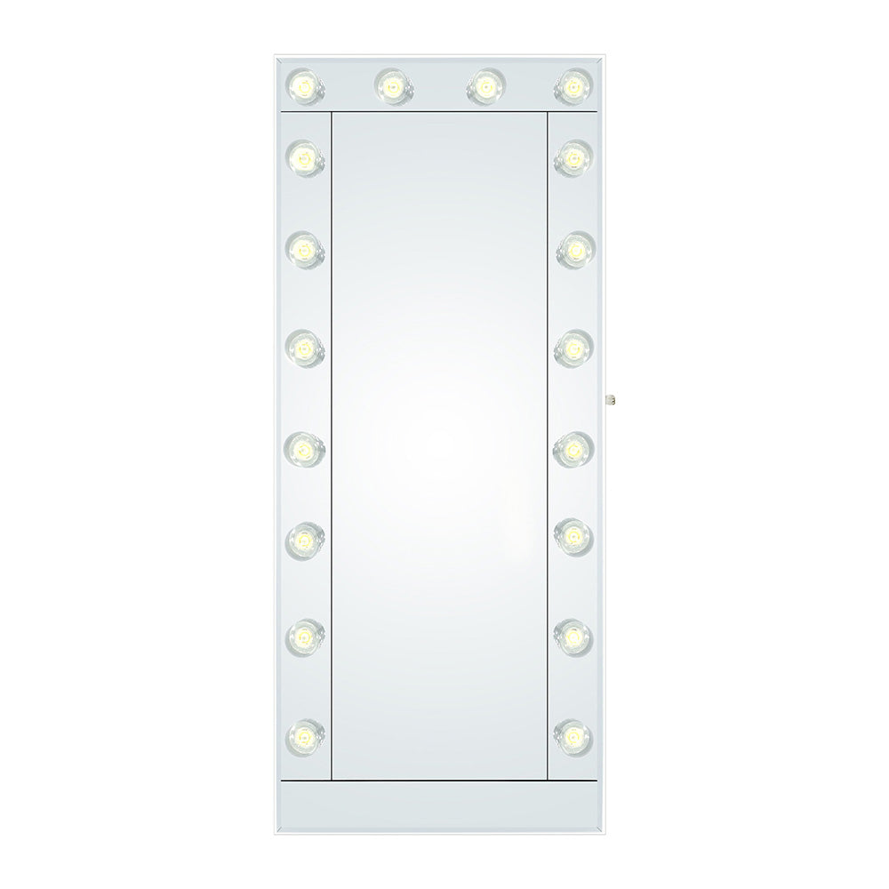 led mirror with lights