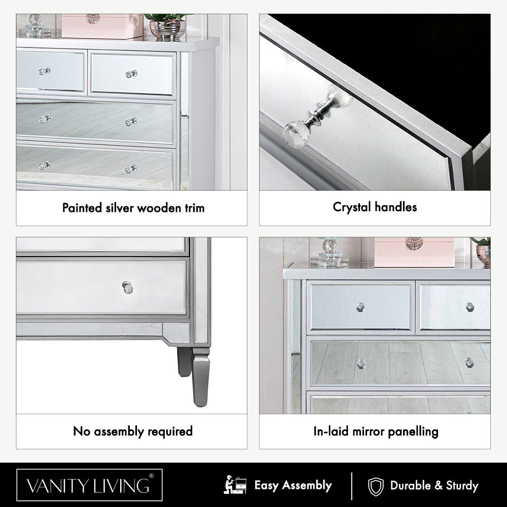 chest of drawers, storage cabinets, drawer cabinet, mirrored drawers, bedroom drawers, mirrored chest of drawers, set of drawers, small cabinet with drawers, side bed drawers