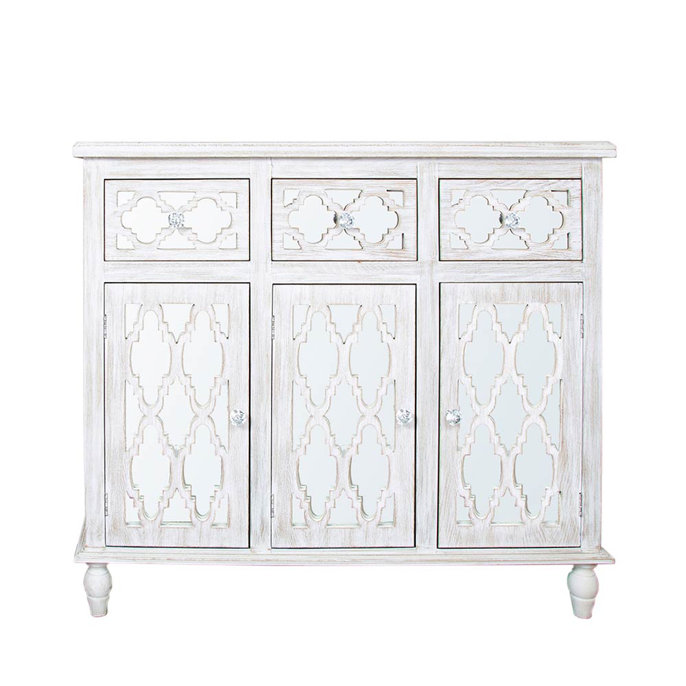 3 door wooden sideboard